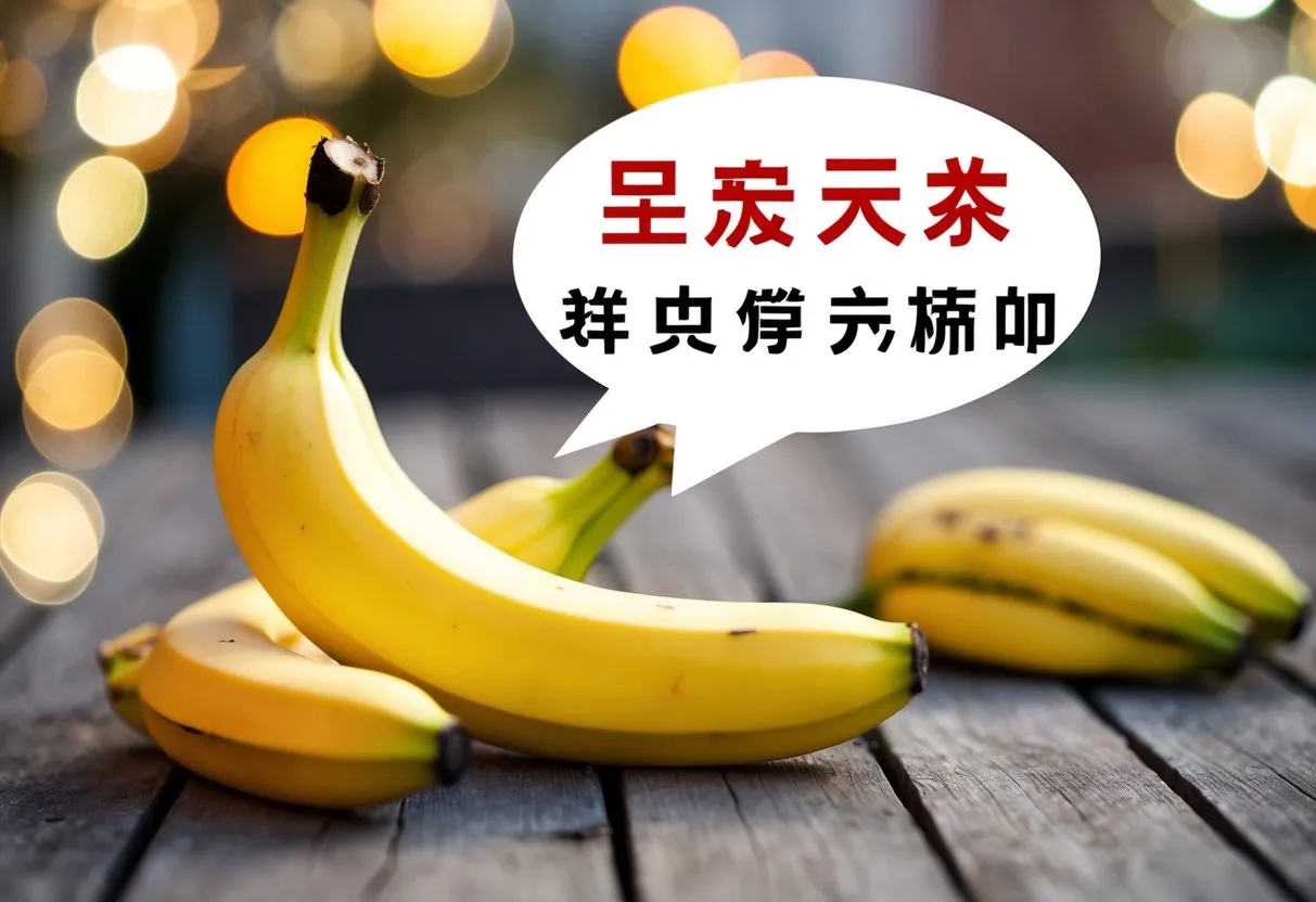 how to say banana in Chinese - 香蕉 xiāng jiāo